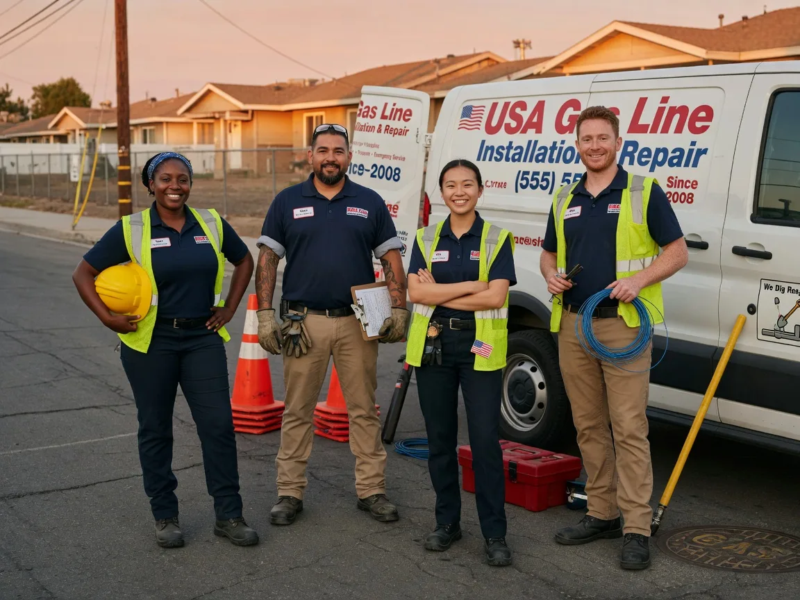 Gas Line Installation company in Lockridge, IA